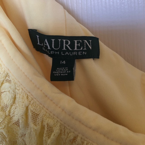 Ralph Lauren One Shoulder Laced Dress - Picture 5 of 10